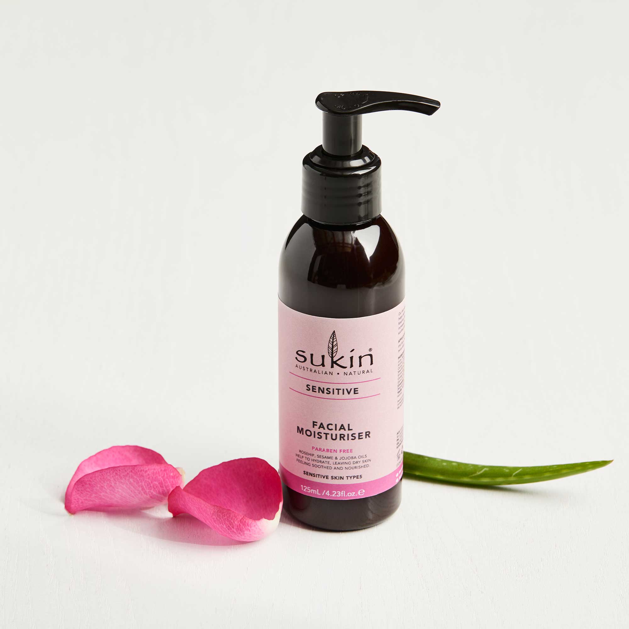 Sukin Natural Facial Moisturiser | Sensitive 125ml